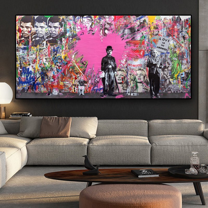 Pop Art Graffiti - Tele Moderne