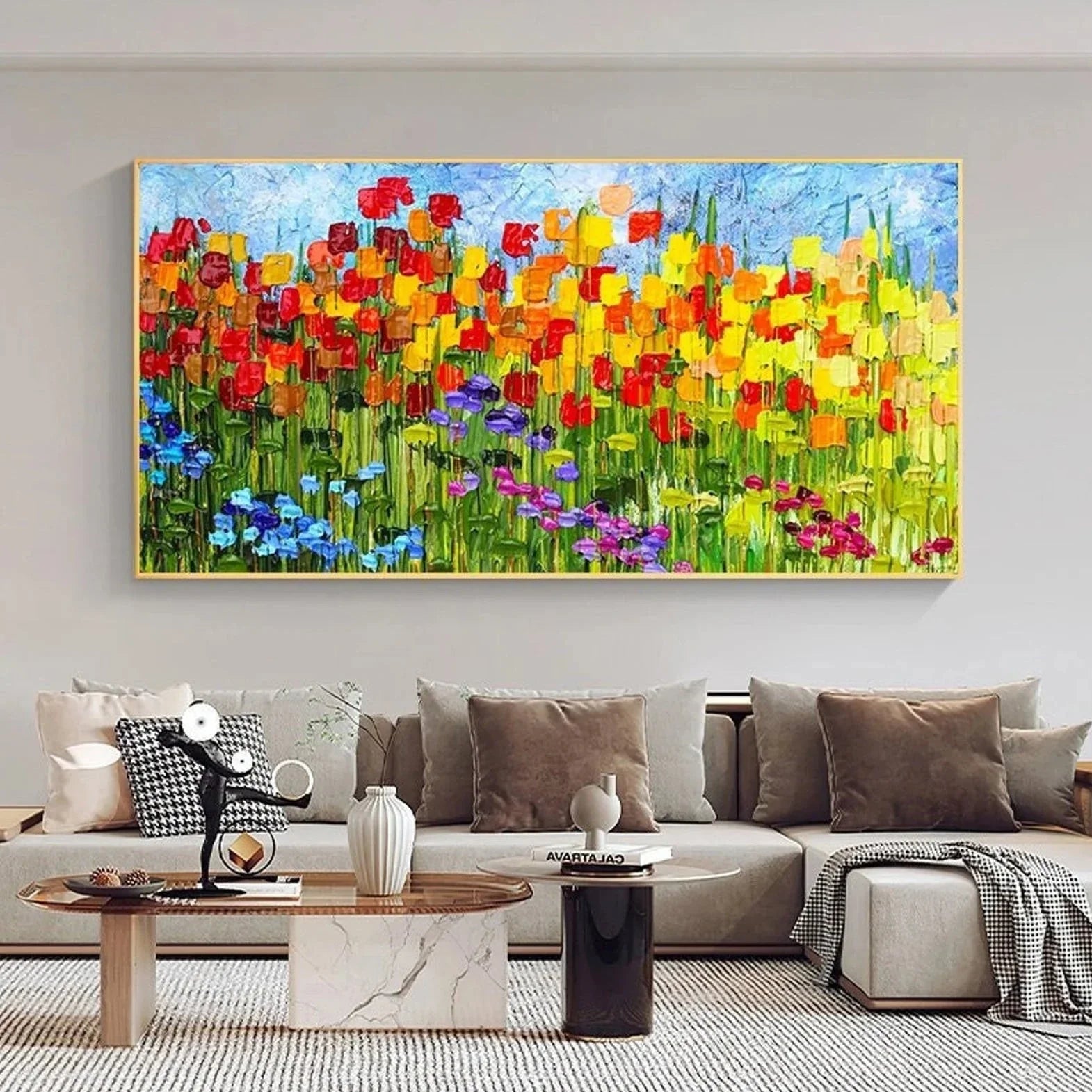 Flowering garden