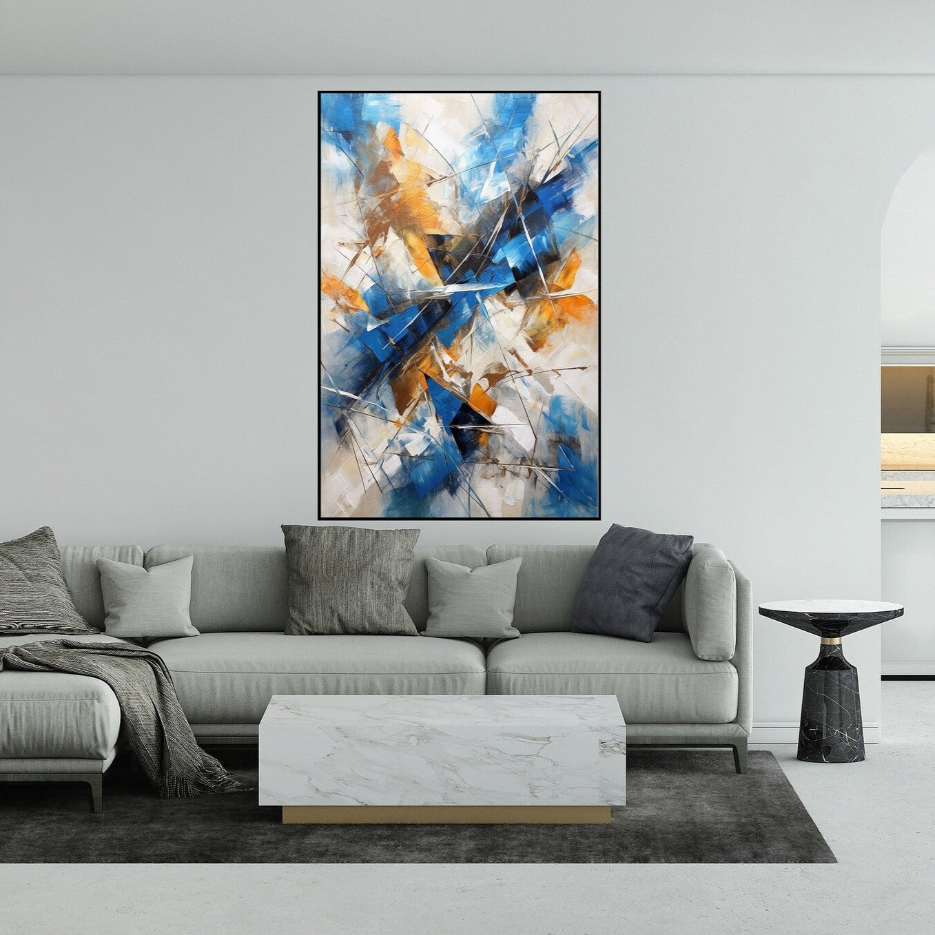 Colors on canvas