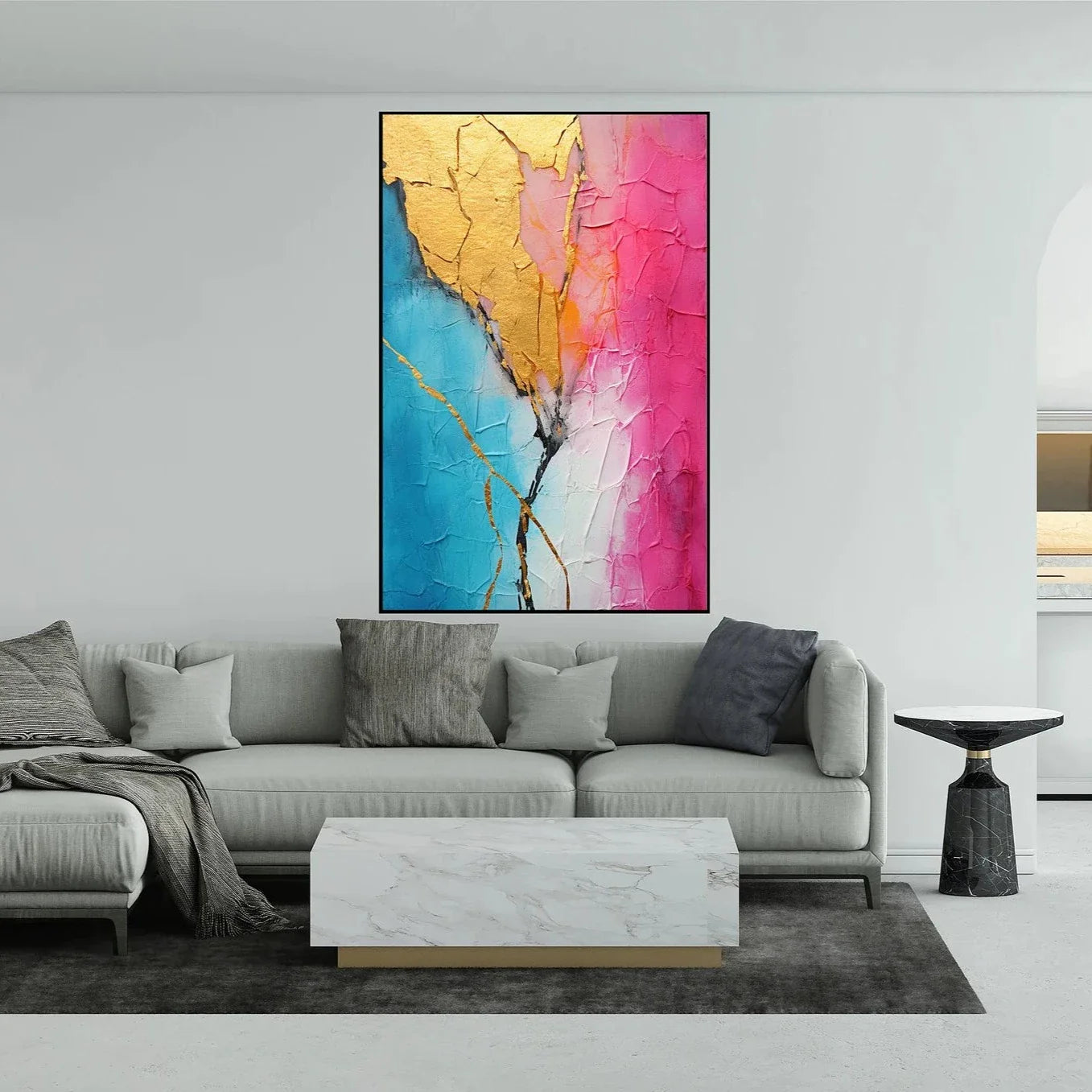 Meeting between colors
