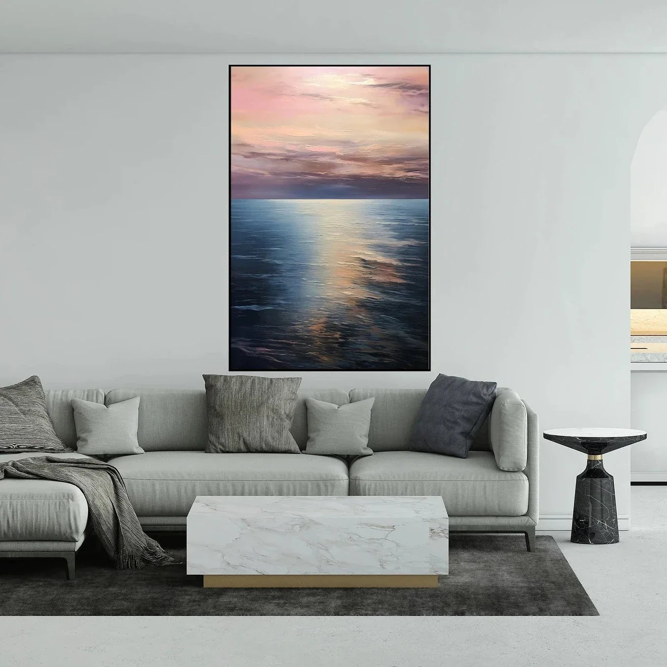 Evening sea