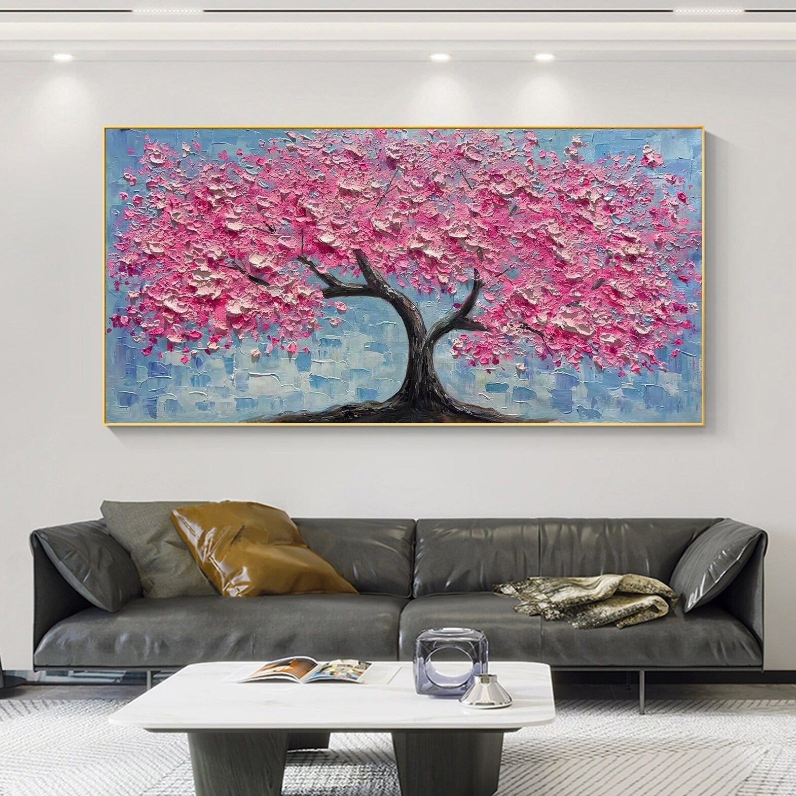 Cherry tree in blossom