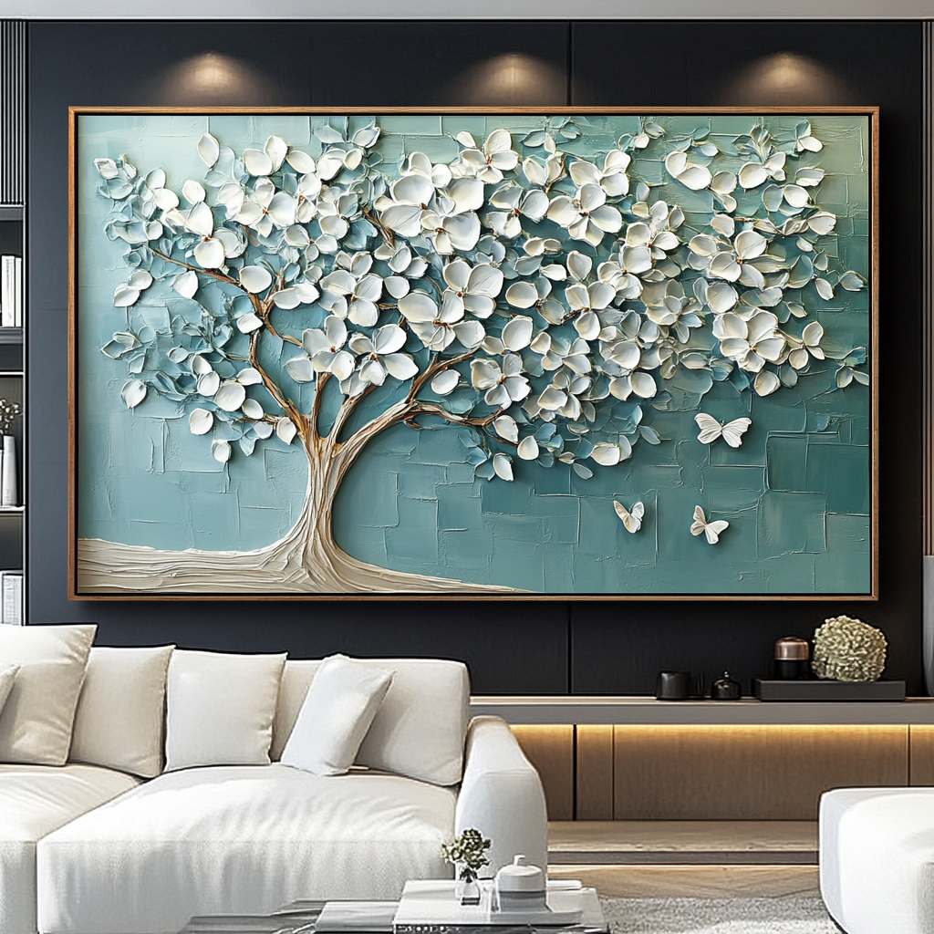 White Leaf Tree