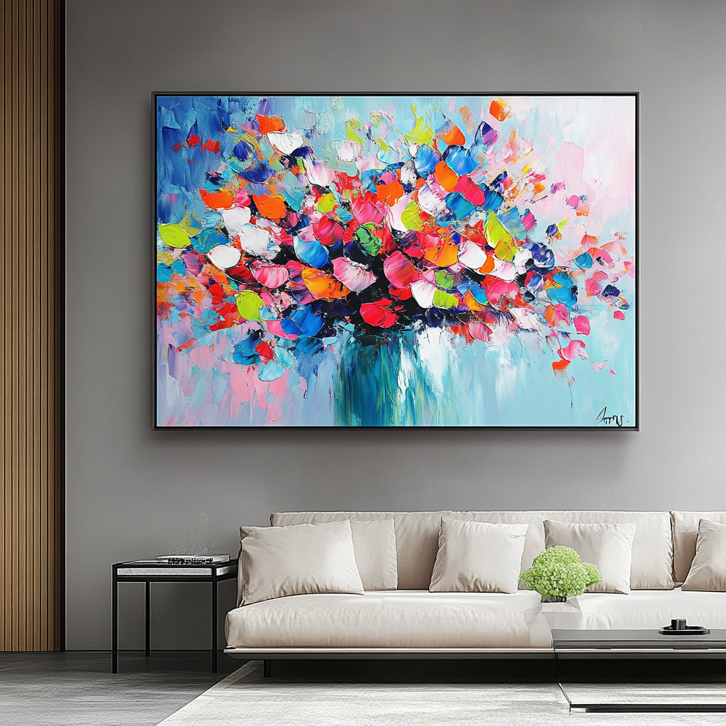 Colorful Flower Pot
