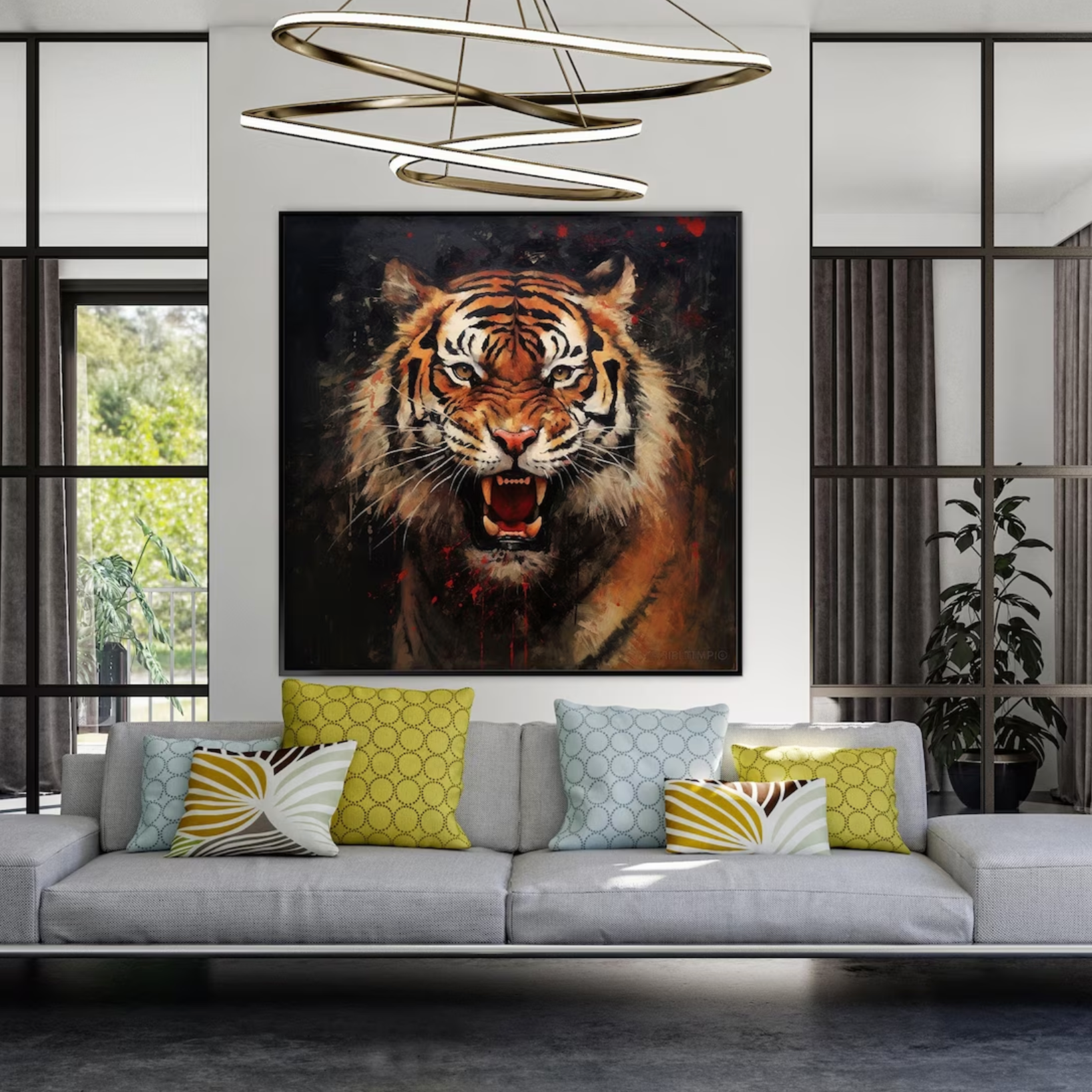 Tiger attack