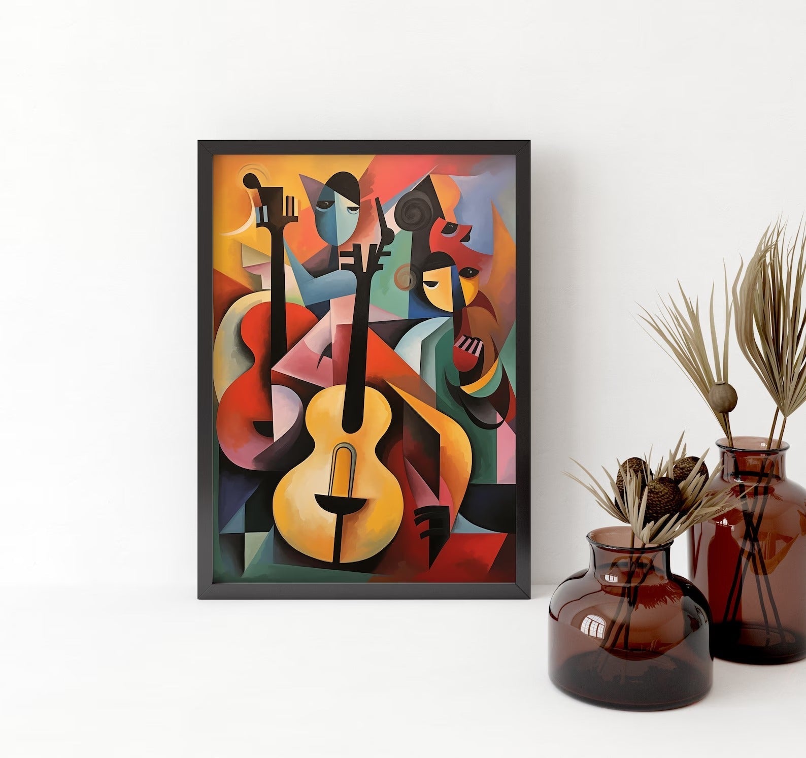 Violins in color